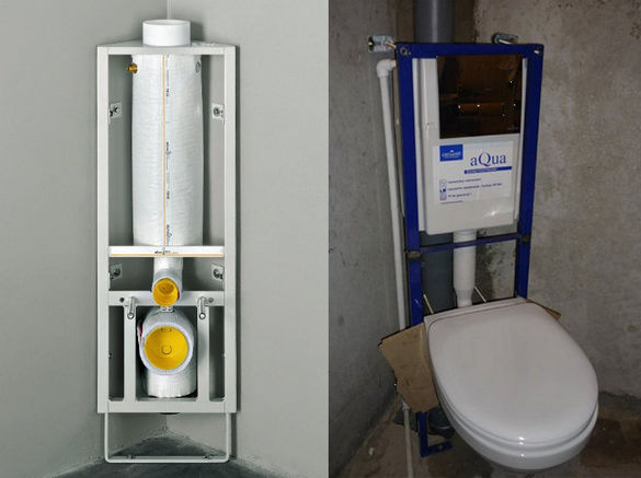 Kako instalirati instalaciju s kliznim WC-om vlastitim rukama