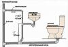 Kā salikt diagrammu un izveidot kanalizācijas sistēmu kotedžai vai privātai kajītei: izmantojiet diagrammas un dizainus